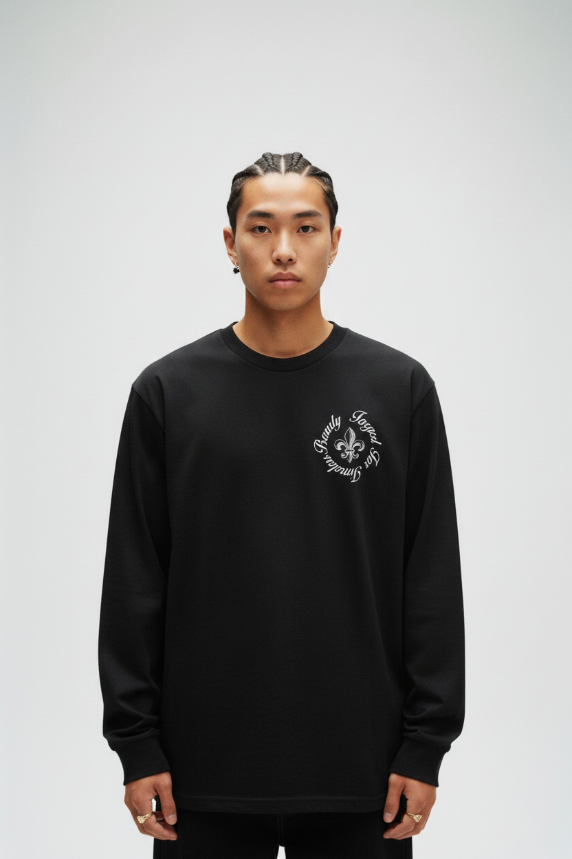 TIMELESS HEART LONG-SLEEVE TEE